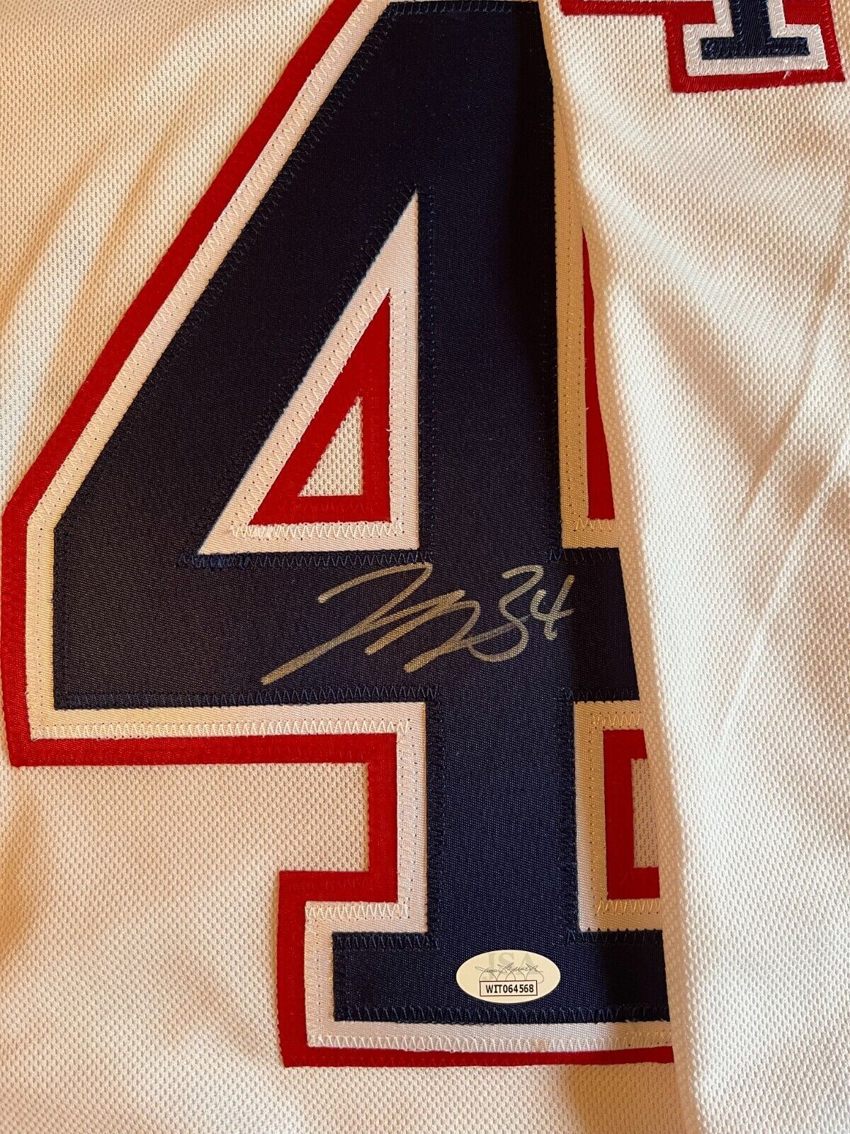 Maillot authentique autographié par Adidas des Canadiens de Montréal Jake Allen avec JSA 2