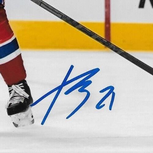 Autographed Montreal Canadiens Kaiden Guhle 8x10 Photo #7 Original