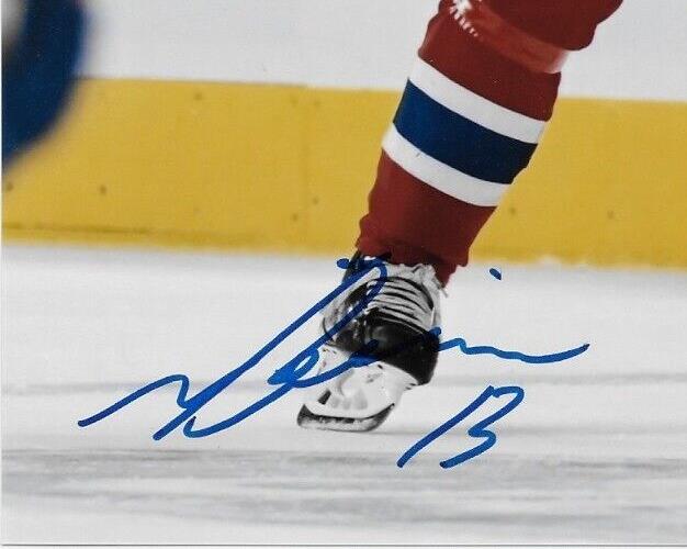 Autographed Montreal Canadiens Nicolas Beaudin Signed 8x10 Photo #1 Original