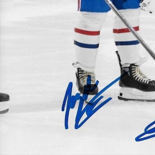 Autographié Canadiens de Montréal Struble Heineman Simoneau Mesar 8x10 Ph. Original