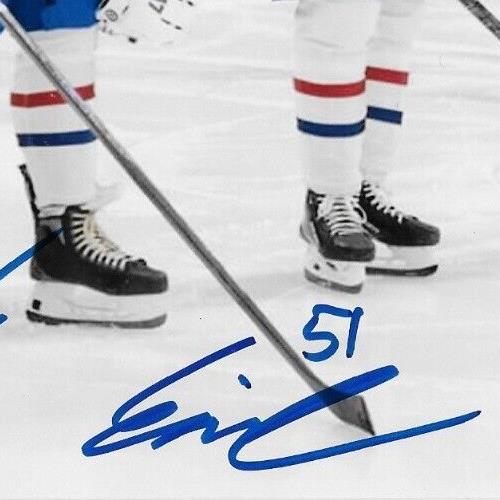 Autographié Canadiens de Montréal Struble Heineman Simoneau Mesar 8x10 Ph. Original