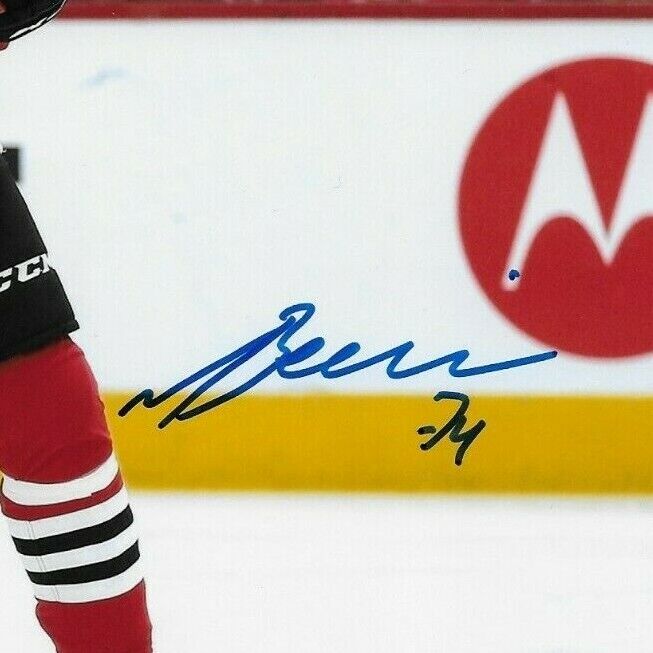 Autographed Chicago Blackhawks Nicolas Beaudin 8x10 Photo #3 Original