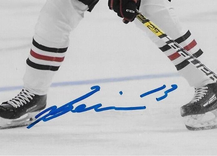 Autographed Chicago Blackhawks Nicolas Beaudin 8x10 Photo #7 Original
