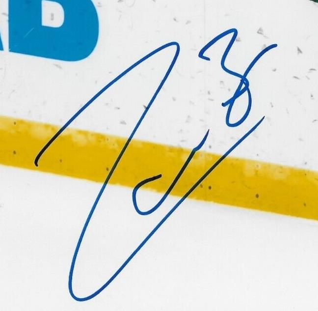 Signed Mats Zuccarello Minnesota Wild Autographed 8x10 Photo #2 Original