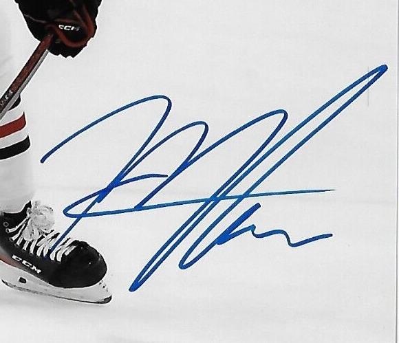 Autographed Chicago Blackhawks MacKenzie Entwistle 8x10 Photo #3 Original