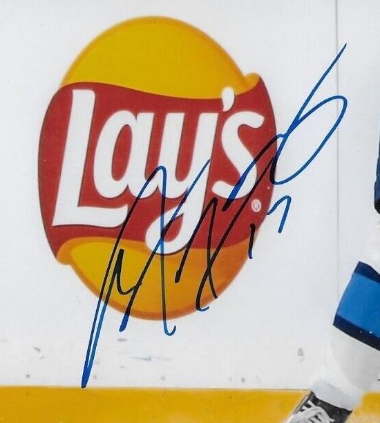 Autographed Winnipeg Jets Adam Lowry Signed 8x10 Photo #1 Original