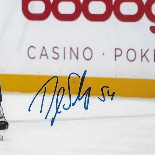Autographed Winnipeg Jets Dylan Samberg 8x10 Photo Original