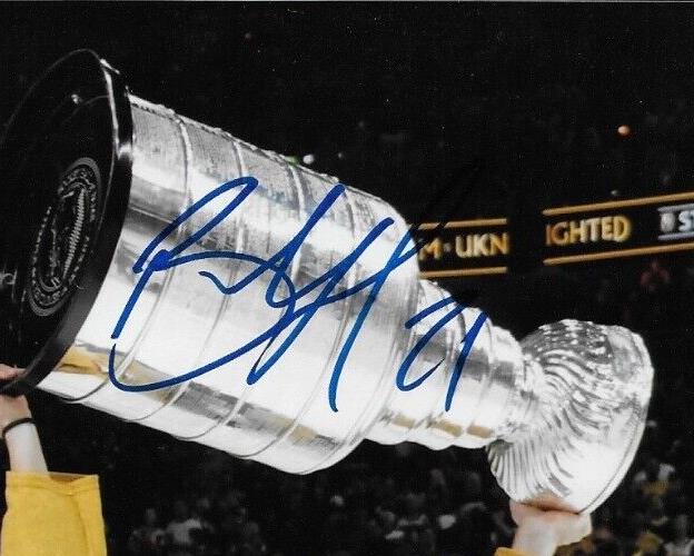 Autographed Vegas Golden Knights Brett Howden Cup Signed 8x10 Photo #1 Original