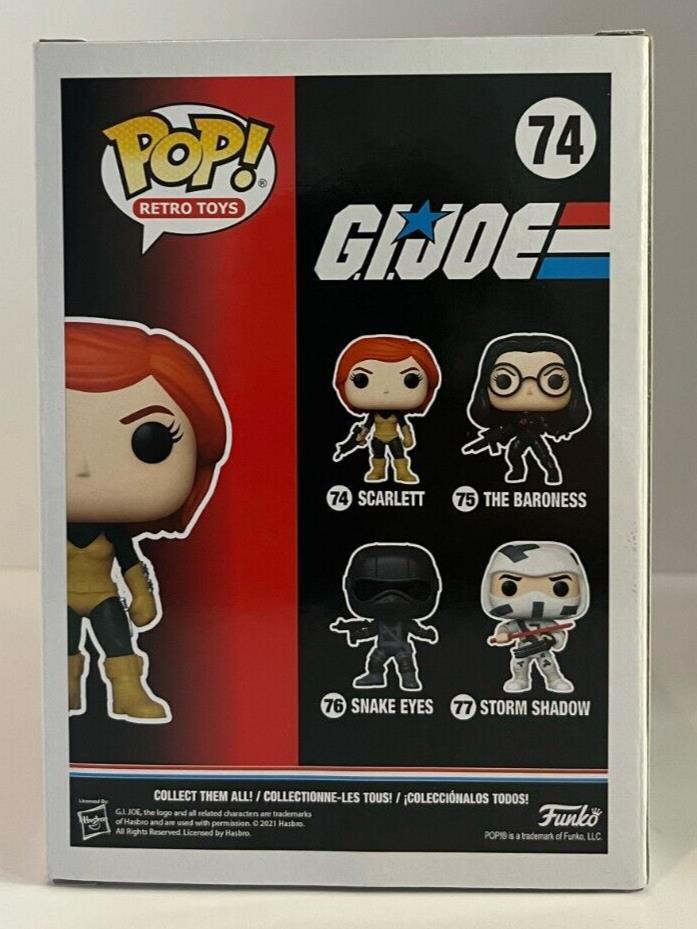 Autographed Samara Weaving signed GI Joe Scarlett Funko JSA Snake Eyes