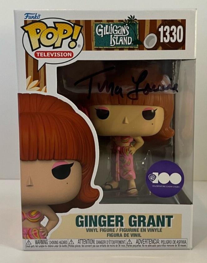 Autographed Tina Louise signed Gilligan's Island Pop Funko JSA Ginger Grant