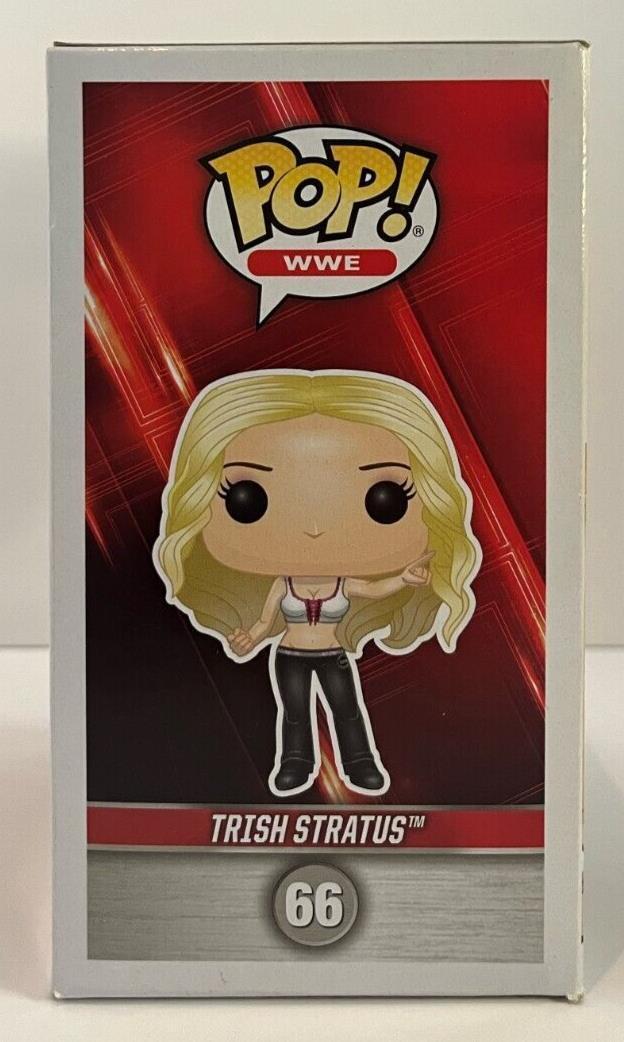 Autographed Trish Stratus signed WWE Pop Funko JSA Wrestling with inscription 2