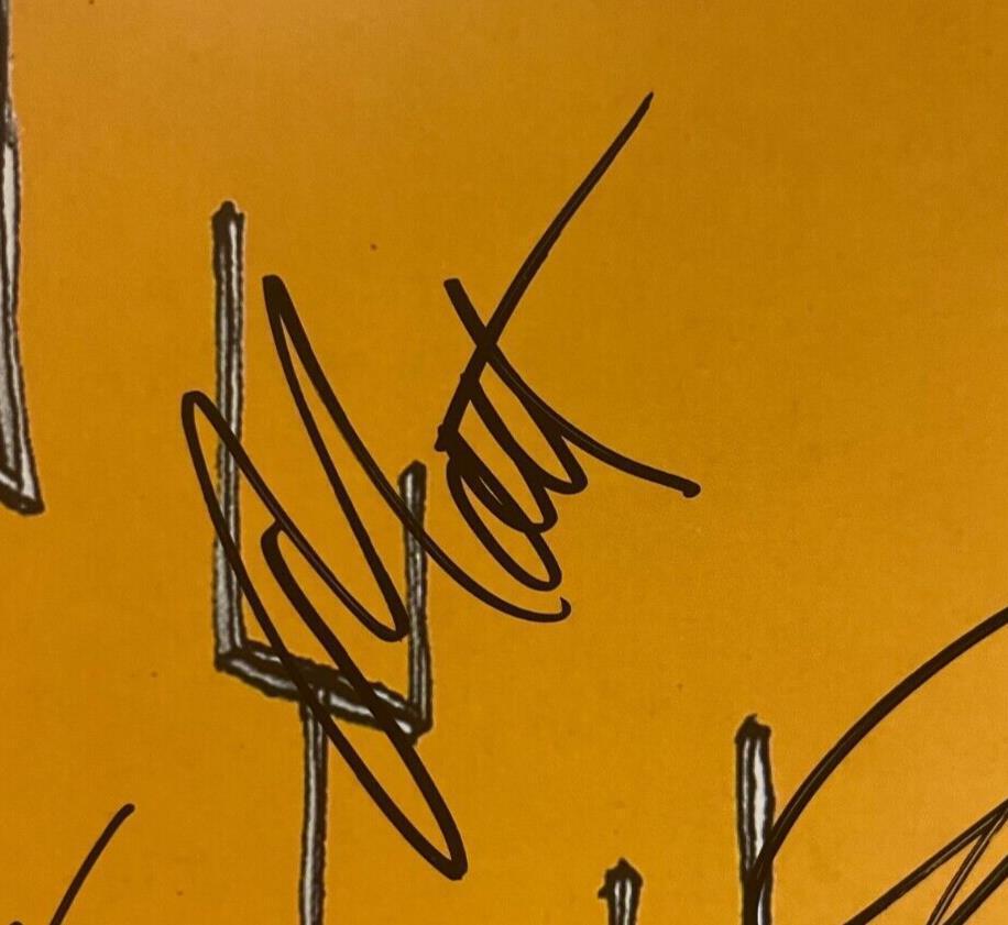 Autographed Muse Origin of Symmetry LP signed by all 3 Vinyl JSA Matt Bellamy