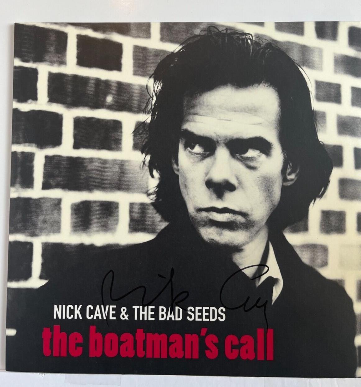 Autographed Nick Cave The Boatman's Call LP signed Vinyl JSA
