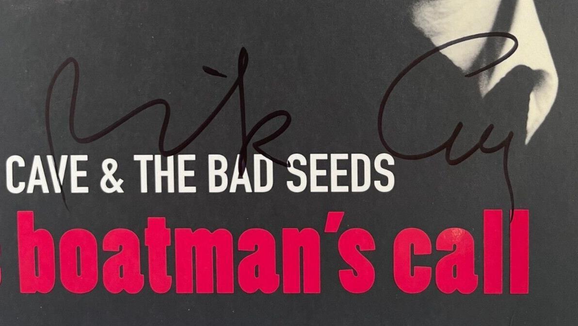 Autographed Nick Cave The Boatman's Call LP signed Vinyl JSA