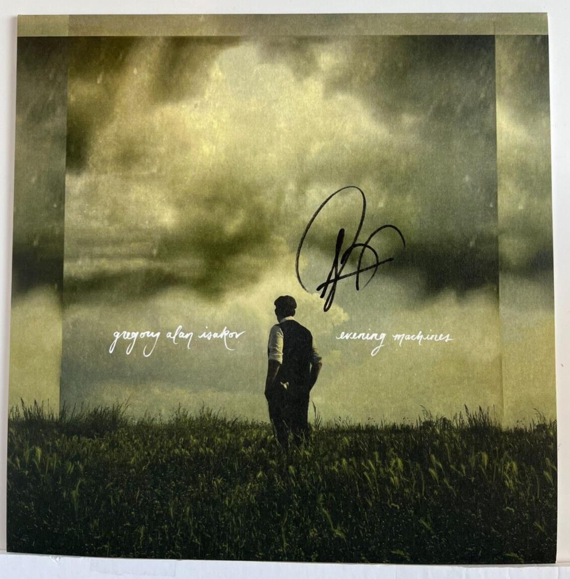 Autographed Gregory Alan Isakov Morning Machines LP signed Vinyl JSA