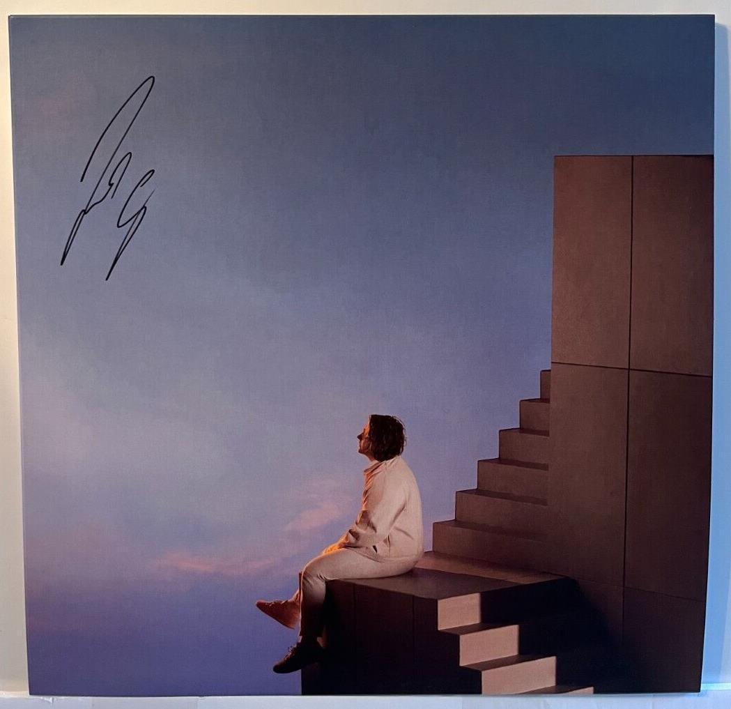 Autographed Lewis Capaldi Broken by Desire to be Heavenly LP signed Vinyl JSA