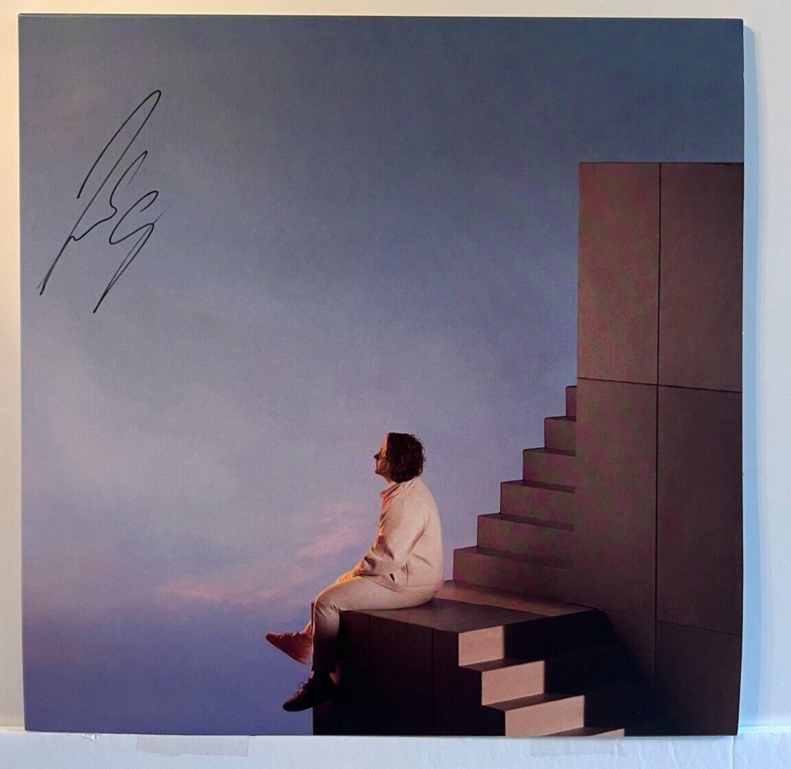 Autograph Lewis Capaldi Broken by Desire to be Heavenly LP signed Vinyl JSA 2