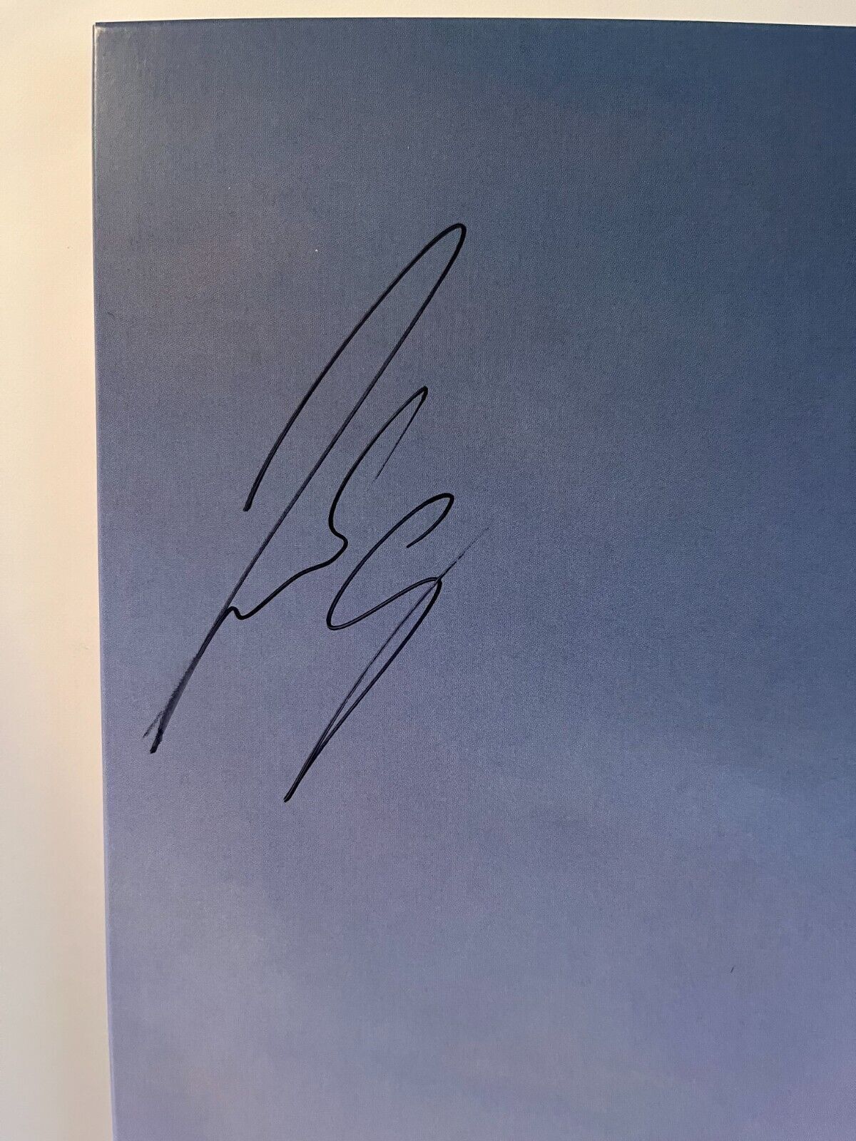 Autograph Lewis Capaldi Broken by Desire to be Heavenly LP signed Vinyl JSA 2