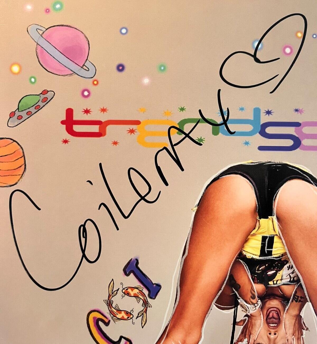 Autographed Coi Leray Trendsetter LP signed Vinyl JSA