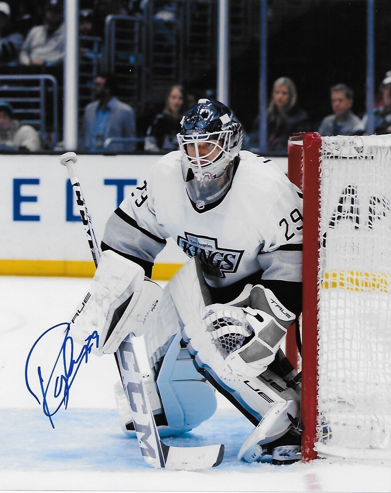 Autographed Los Angeles Kings Pheonix Copley Signed 8x10 Photo #2 Original