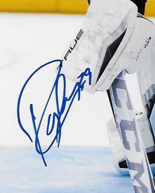 Autographed Los Angeles Kings Pheonix Copley Signed 8x10 Photo #2 Original