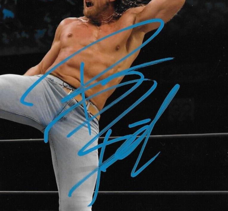 Autographed Wrestling Big Bill Signed AEW 8x10 Photo #1 Original