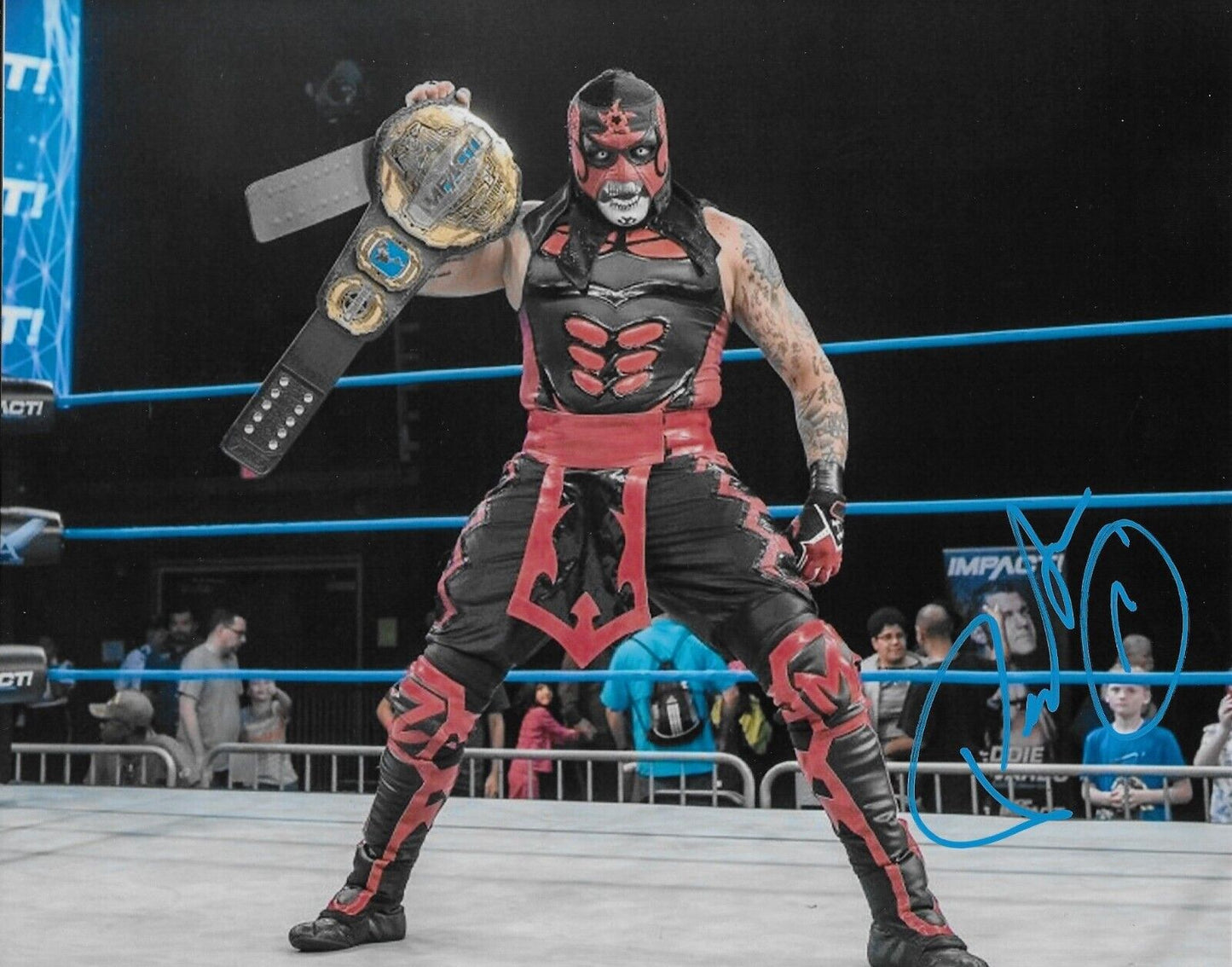 Autographed Wrestling Penta El Zero Signed AEW 8x10 Photo #2 Original