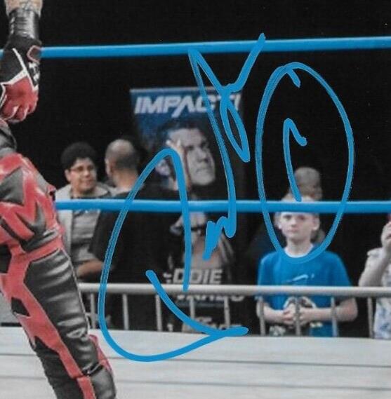 Autographed Wrestling Penta El Zero Signed AEW 8x10 Photo #2 Original