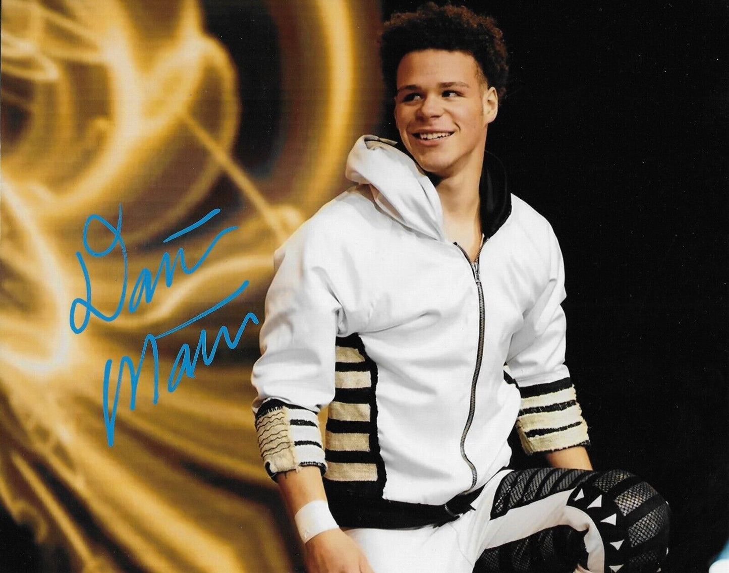 Autographed Wrestling Dante Martin Signed AEW 8x10 Photo #2 Original