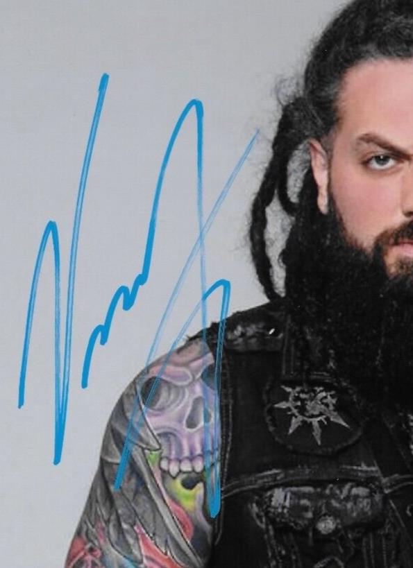 Photo autographiée de Roderick Vincent AEW signée 8x10 #3 Original