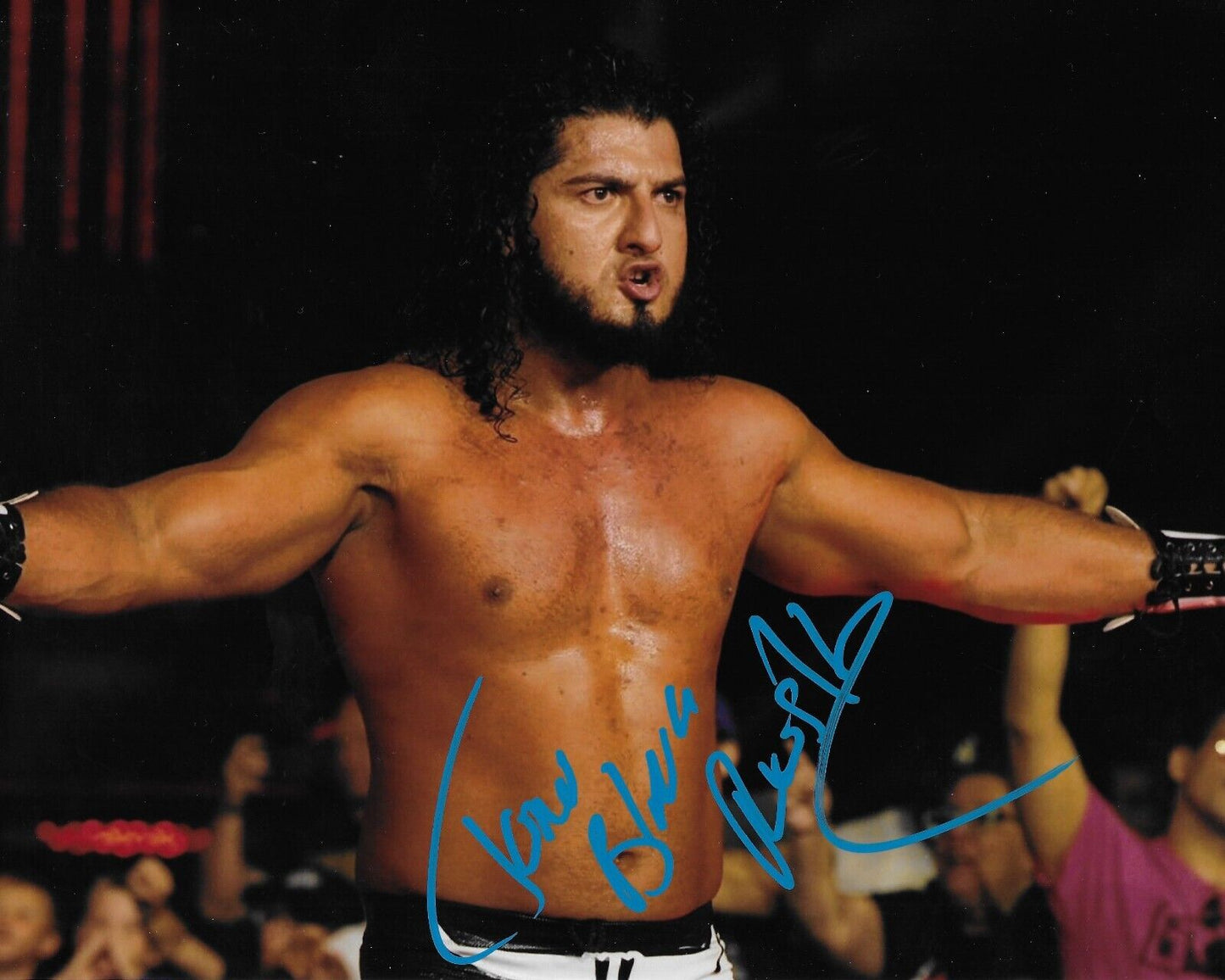 Autographed Wrestling Rush El Toro Blanco AEW Signed 8x10 Photo #2 Original