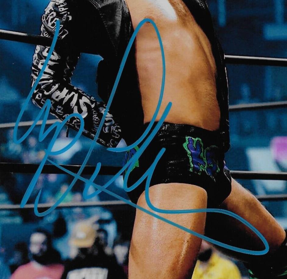 Autographed Wrestling Kip Sabian AEW Signed 8x10 Photo #1 Original