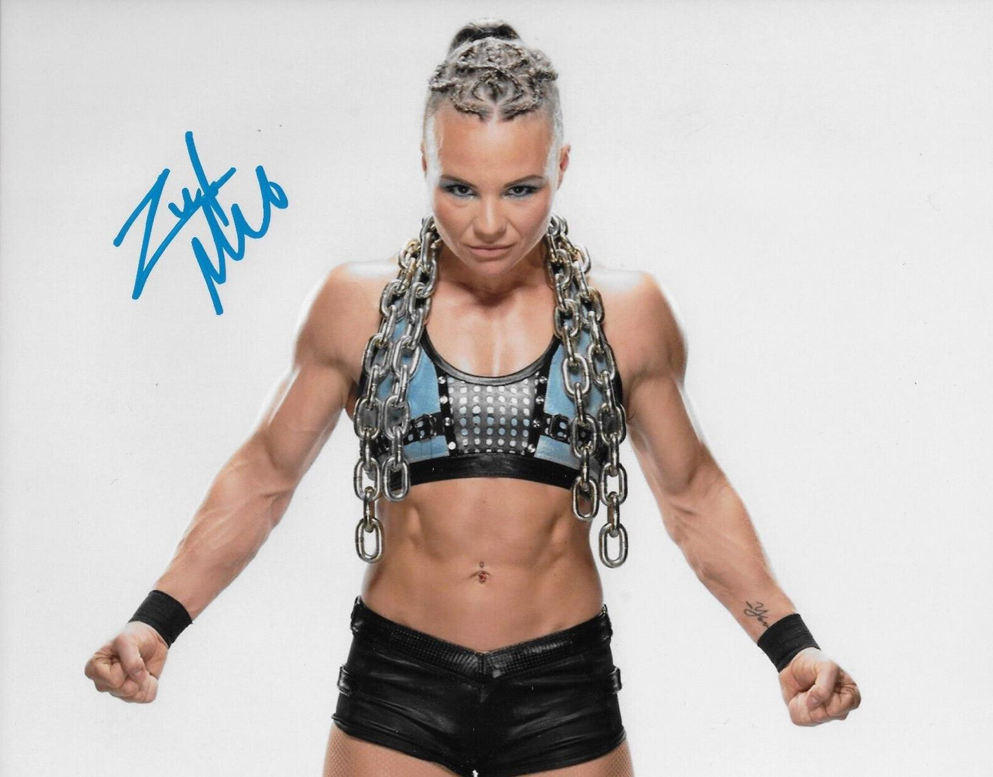 Autographed Wrestling Ivy Nile Signed WWE 8x10 Photo #1 Original