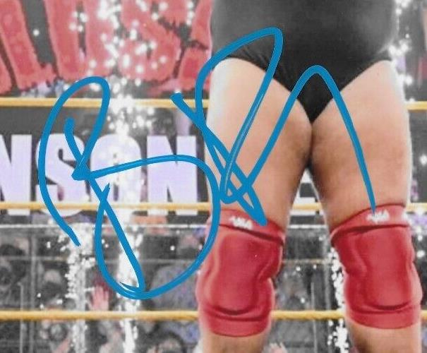 Autographed Wrestling Bronson Reed Signed WWE 8x10 Photo #1 Original