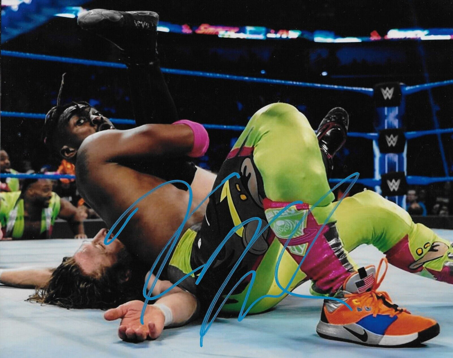 Autographed Wrestling Kofi Kingston Signed WWE 8x10 Photo #10 Original