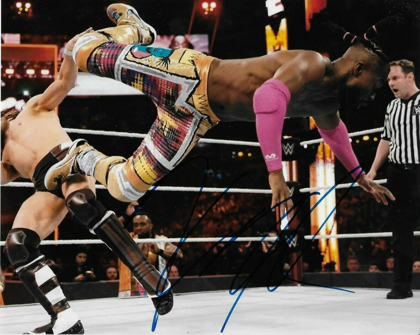 Autographed Kofi Kingston Signed WWE 8x10 Photo #5 Original