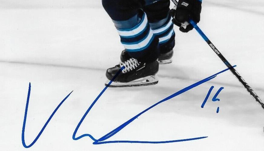 Autographed Winnipeg Jets Ville Heinola Signed 8x10 Photo #5 Original