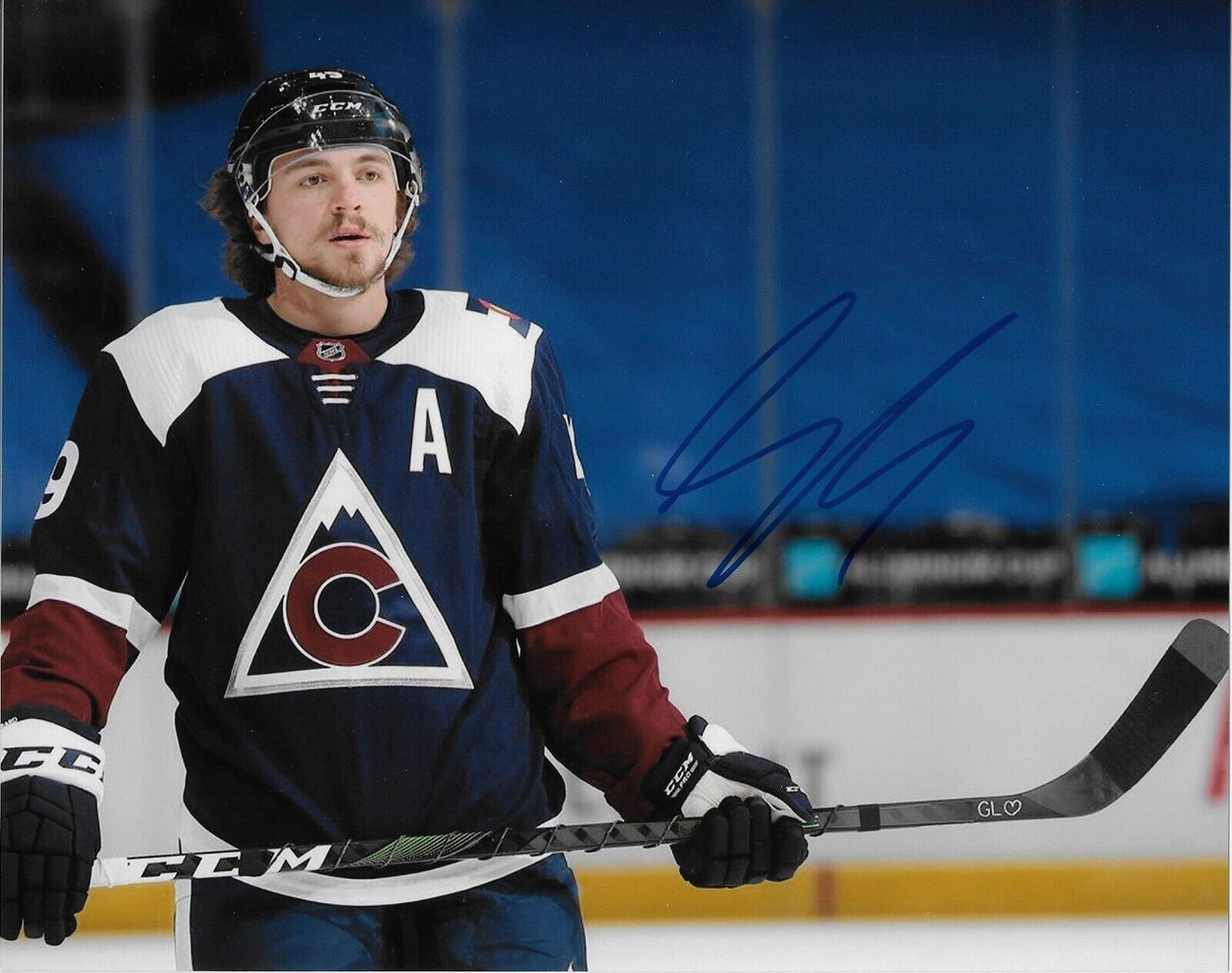 Autographed Colorado Avalanche Samuel Girard Signed 8x10 Photo #3 Original