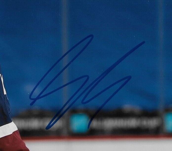 Autographed Colorado Avalanche Samuel Girard Signed 8x10 Photo #3 Original