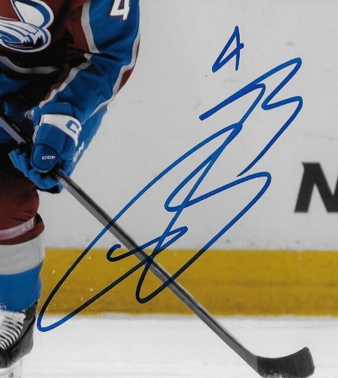 Autographed Colorado Avalanche Bowen Byram Signed 8x10 Photo #3 Original