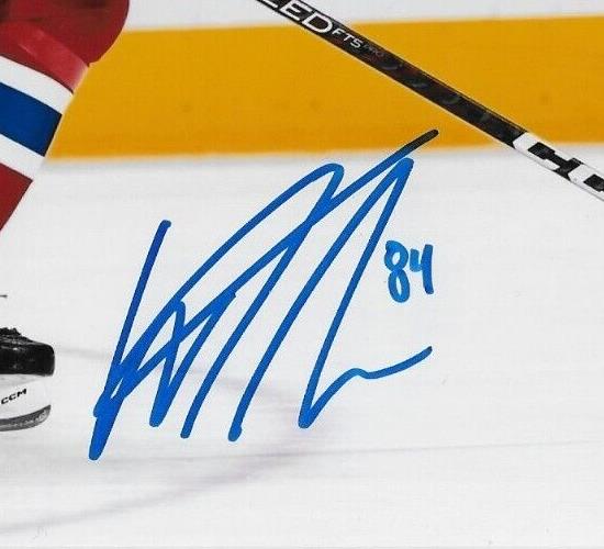 Autographed Montreal Canadiens William Trudeau Signed 8x10 Photo #3 Original