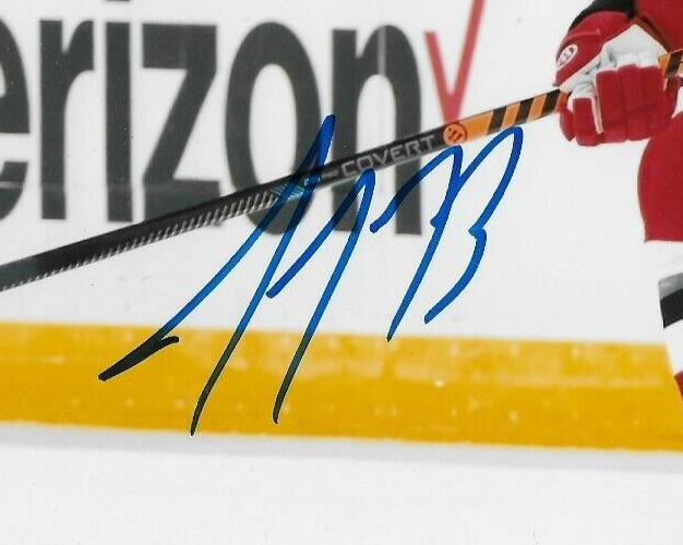 Autographed New Jersey Devils Tyler Toffoli Signed 8x10 Photo #3 Original