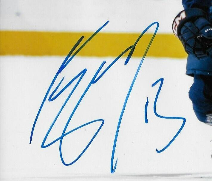 Autographed New York Islanders Mathew Barzal Signed 8x10 Photo #1 Original