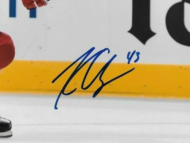 Photo 8x10 autographiée par Kale Clague des Canadiens de Montréal #1 Original