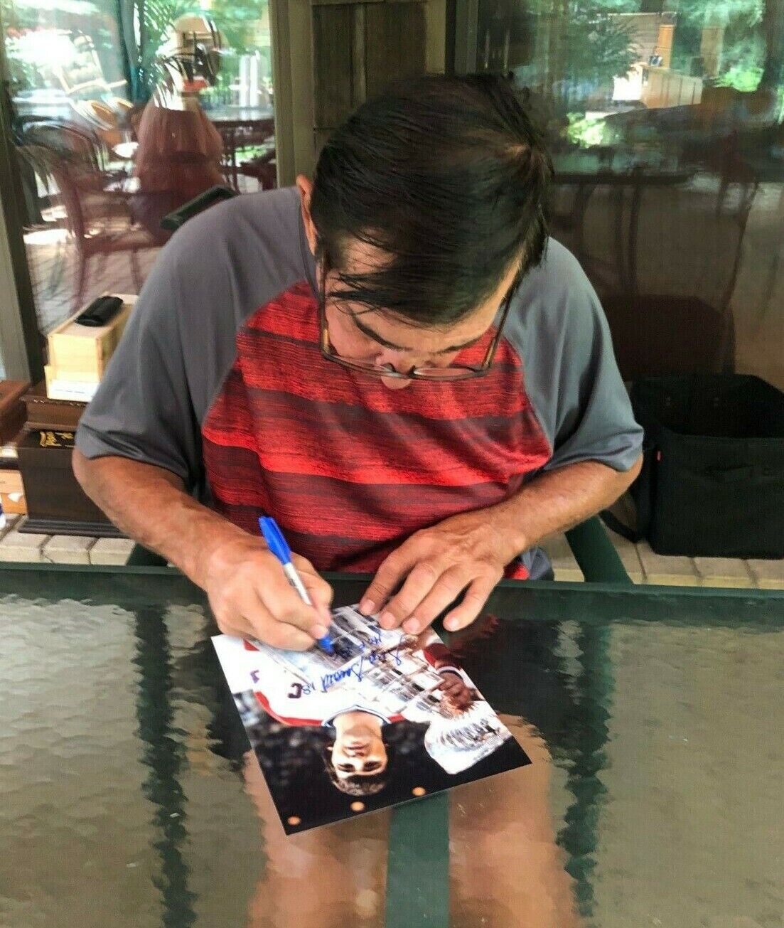 Autographed Montreal Canadiens Hall of Famer Serge Savard Signed 8x10 Photo #4