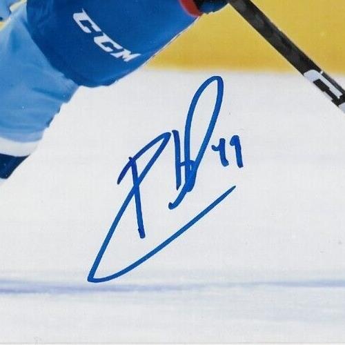 Photo 8x10 autographiée par Rafael Harvey Pinard des Canadiens de Montréal #3 Original