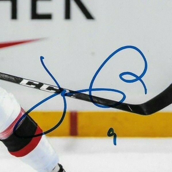 Photo autographiée 8x10 signée Josh Norris Sénateurs d'Ottawa #3 Original
