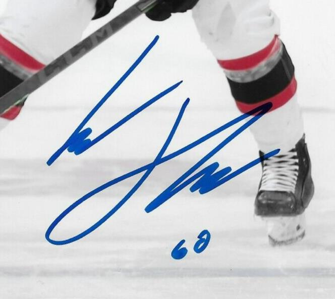 Signed Lassi Thomson Ottawa Senators Autographed 8x10 Photo #4 Original