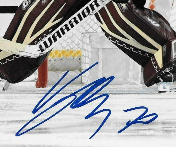 Signed Karel Vejmelka Arizona Coyotes Autographed 8x10 Photo #1 Original