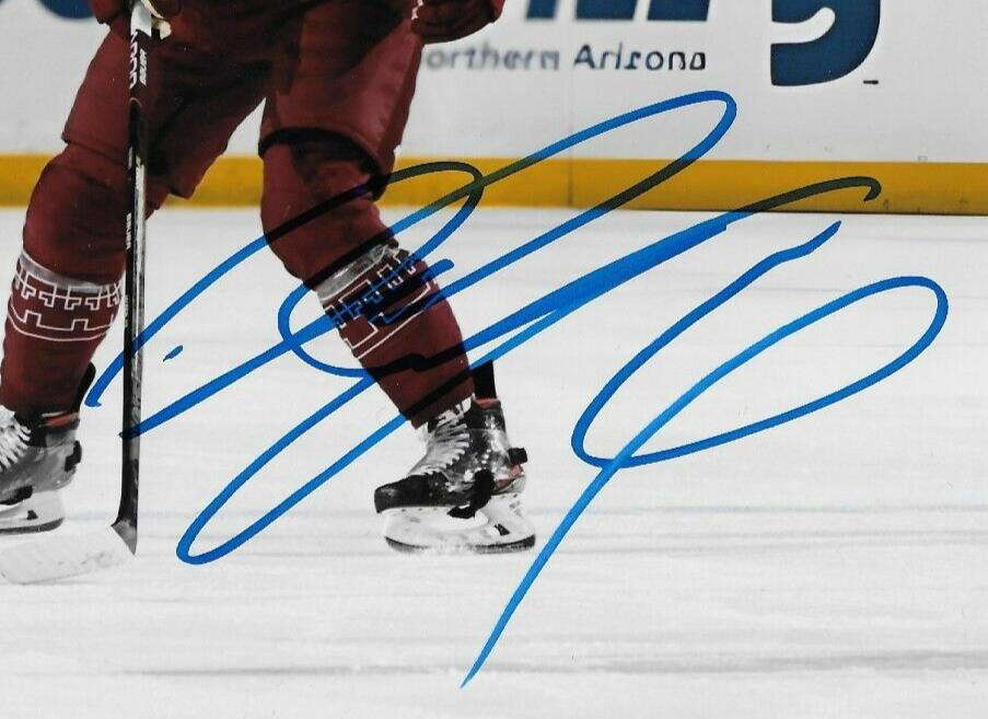 Signed Juuso Valimaki Arizona Coyotes Autographed 8x10 Photo #2 Original